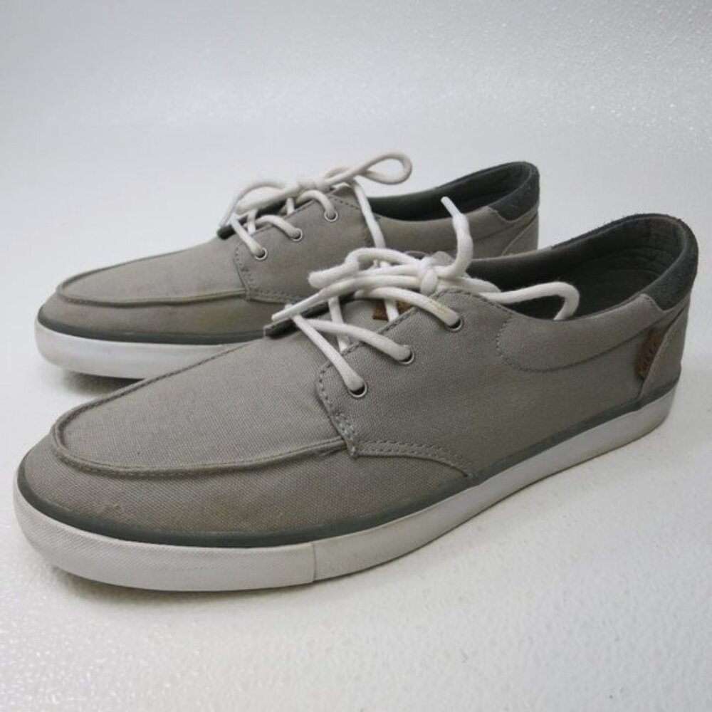 Reef Canvas Cloth Casual Comfort Boat Shoes Men's Nautical Beach Footwear 10
